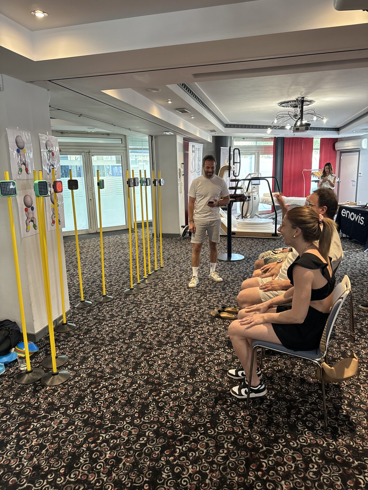 Session d'échange avec les kinés du rugby AKR